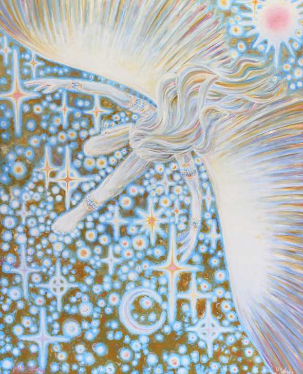 Lange,2014,huilesurtoile,146x114cm