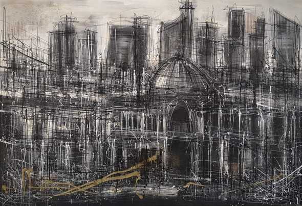 Milano,huile-sur-toile,130x190cm